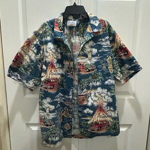 Hawaii Vintage Hawaiian Print Shirt S/M